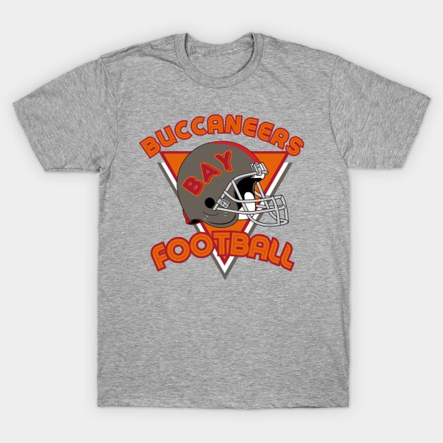 Tampa Bay Buccaneers Vintage Style T-Shirt by Borcelle Vintage Apparel 